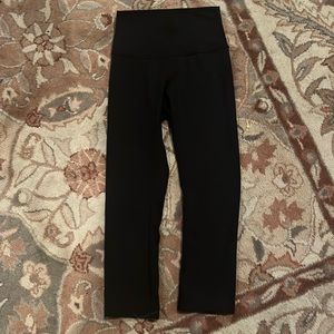 Lululemon 3/4 Black Leggings